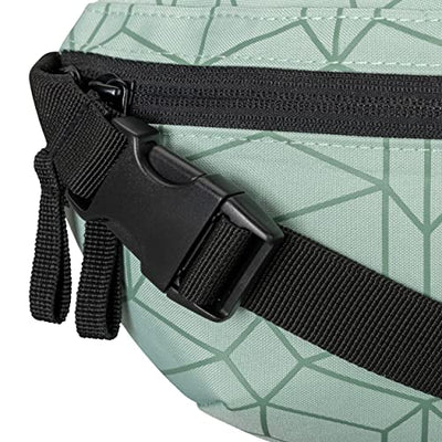 Fanny pack Mint - Finn - sac de taille pour le sport en plein air ville - sac banane élégant pour le festival - sac à bandoulière avec sangle - hydrofuge 