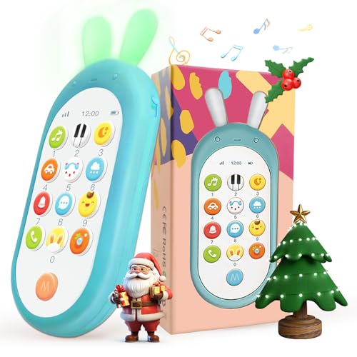 Toy cell phone with music lights, sound, laugh song dialogue, different melodies