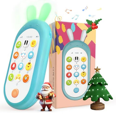 Toy cell phone with music lights, sound, laugh song dialogue, different melodies