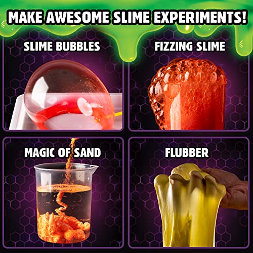 Kit d'expérimentation amusant sur le slime pour les enfants pour des expériences scientifiques telles que oobleck et flummi 