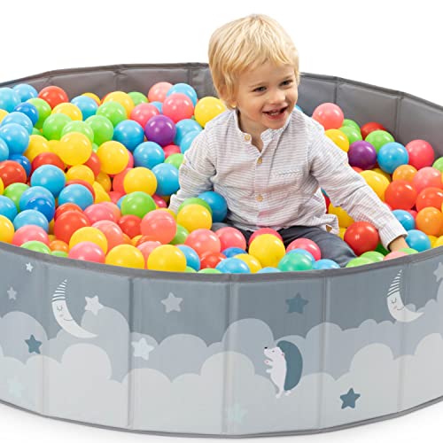 Ball bath. Playpen baby ball bath children. Ball bath round. Ball baths Without balls. Ball bath outdoor XL-80x26 cm. Waterproof. (Balls Not Included)