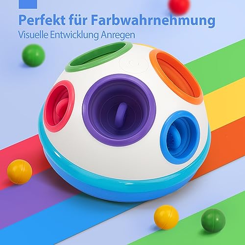 Toys for 1 year baby - toddler sensory toy pop fidget toy spinning baby toy for 1 year early development toy for toddlers