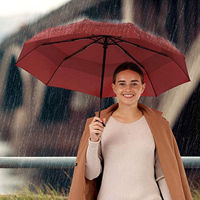 Umbrella - Pocket umbrella - Open and close automatically - Small, compact, lightweight, strong, windproof and stormproof