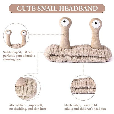 Face Wash Headband Palm And Snail Spa Hair Bands Make Up