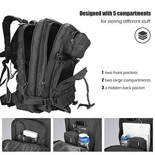 Military tactical backpack hiking backpack for hiking hunting, trekking