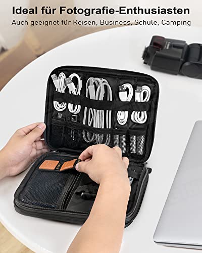 Filz-Aufbewahrungstasche Tasche Etui für Zubehör Maus, Handy, Kabel, SSD, Festplattengehäuse