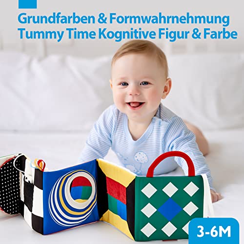 Stoff Buch Baby Spielzeug Schwarz Weiß Buch Kontrast Stoff Bücher 0 Monate Baby Bücher