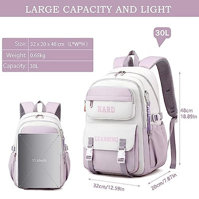 School backpack teen backpack school, school bag waterproof satchel