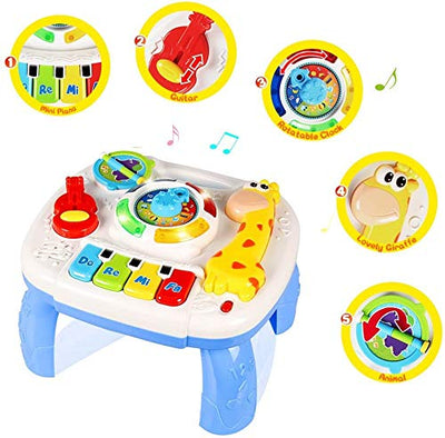 Musical study table baby toy Early learning toy Musical toy