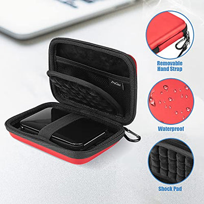 External Hard Drive Case Eva Universal Electronics Powerbank Bag Protective Case Cable Bag Travel Organizer for wd My Passport Mobile, Accessories, Cable, HDD, SSD