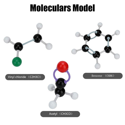 A question of Chemistry Molecular Chemistry Model Kit, molecule construction kit chemistry for inorganic and organic structures Atom Link Model Set for teacher training students