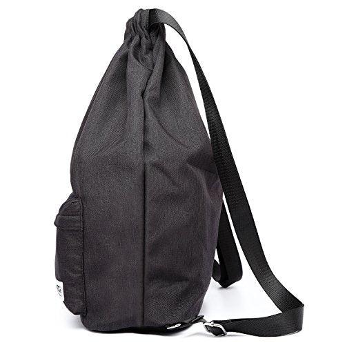 Bag backpack hipster drawstring gym bag gymsack with inside pocket sports bag