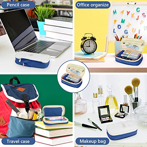 Pencil Case, Pencil Case with Divider Compartment, Pencil Bag, Large Stationery Bag, Handheld Portable Pencil Bag for School & Office