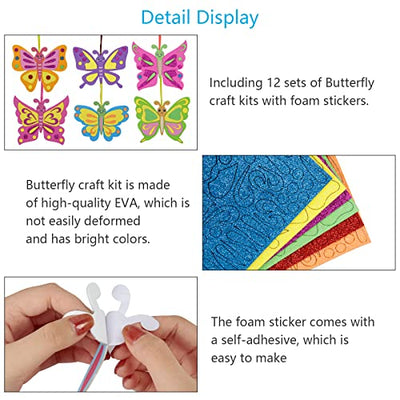 Sets butterfly craft set children creative arts and crafts creative set for crafting