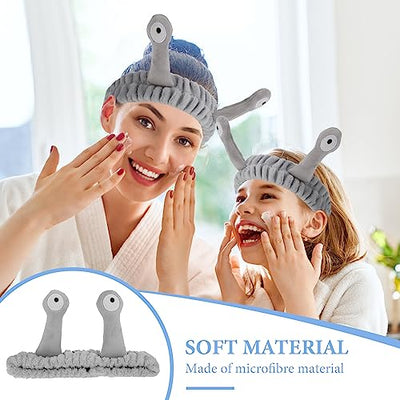 Face Wash Headband Palm And Snail Spa Hair Bands Make Up