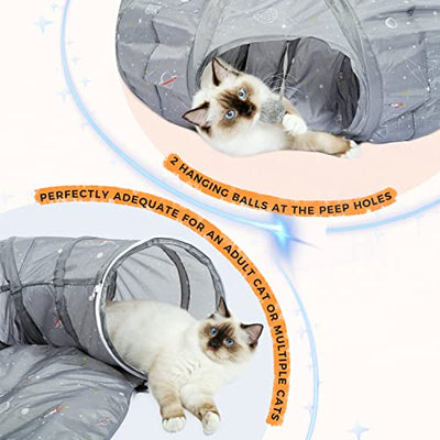 Basis Cat Tunnel Modernized Cat Toy Circle Tunnel for Cats