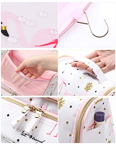 Toilet bag to hang toilet bag - wash bag cosmetic bag with hook for travel, vacation, outdoor