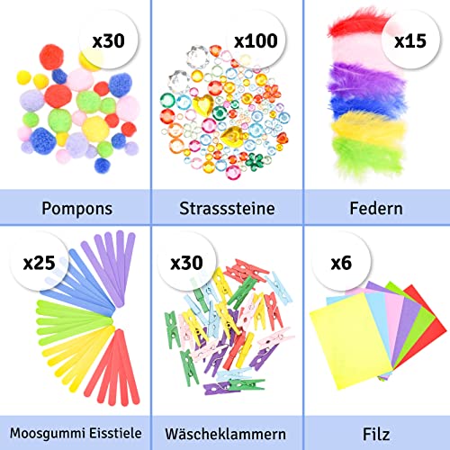 Bastelpackung Spaßpackung 1000Stück