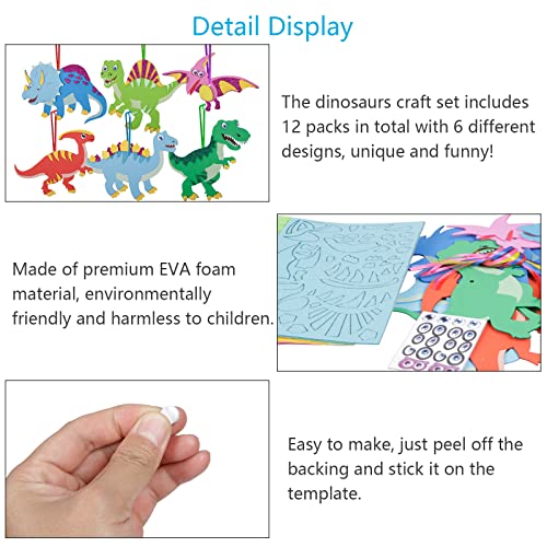 Sets dinosaurs craft set children creative sets for crafting DIY crafts creative arts and crafts