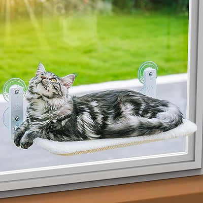 Cat hammock window seats for cats Foldable cat bed window with Stable suction cups