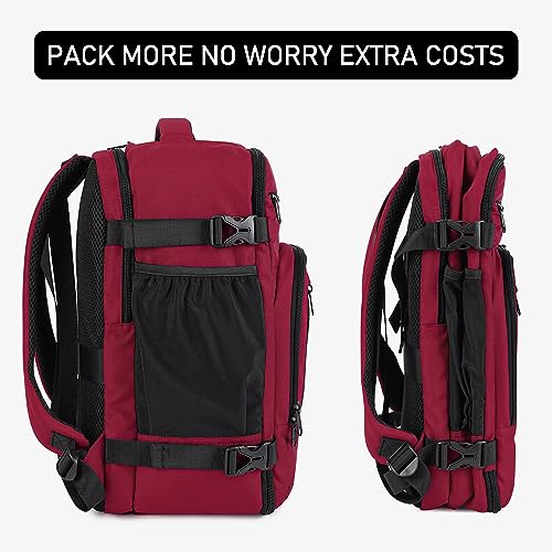 Backpack  for Ryanair Aeroplane Travel Backpack Hand Luggage Laptop Daypacks PET Recycled Environmentally Friendly Backpack Waterproof Under Seat 20 L