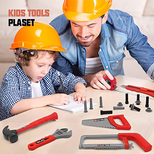 48 Pieces Work Tools Toy Children Building Blocks Tool Box with Drill Imitation Educational Game