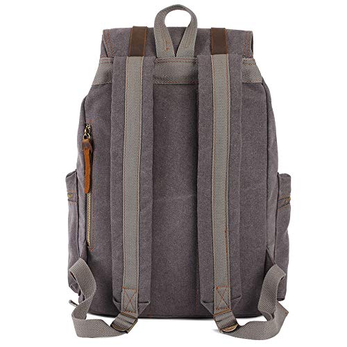 Vintage Backpacks 15 Inch, School Backpack Daypack Retro Stylish Backpack for Outdoor Hiking Trip Camping with Large Capacity