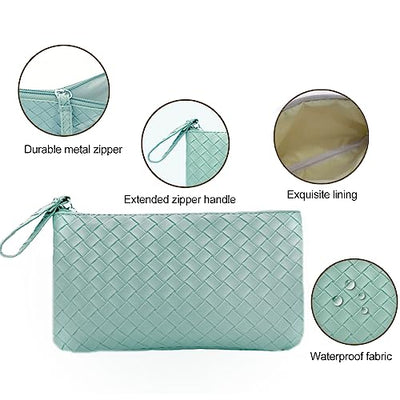 Small cosmetic bag for handbag, travel cosmetic bag