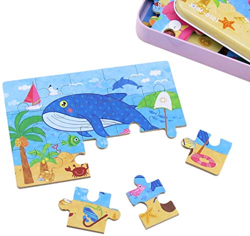 Children puzzle 64 pieces jigsaw puzzle for children puzzle from 3 Four difficulty levels educational toys for children 3 4 5 years old