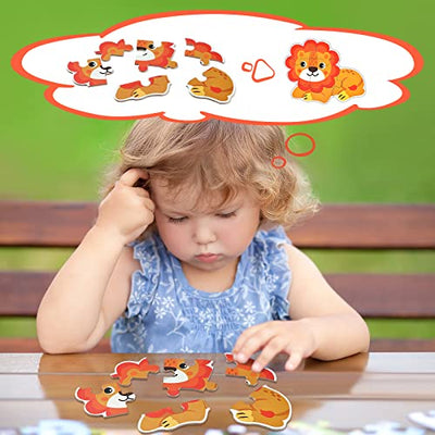 Kinderpuzzle 6 Bilds jigsaw puzzles children puzzle from 3 Suitable  kinderpuzzle