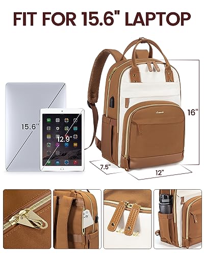 Backpack Laptop Backpack 15.6 Inch School Backpack Teen Waterproof School Bag Backpack Anti-Theft School Bag for School Travel Work Lightweight