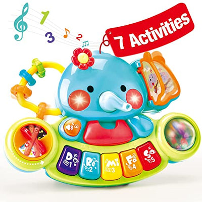 Musical Instruments with Light & Sound Kids Keyboard Baby Toy