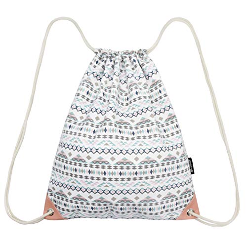 Sac de sport unisexe, sac de sport en toile, sac à bandoulière imprimé hipster mignon, sac de sport, sac à bandoulière, sac à dos avec poche intérieure