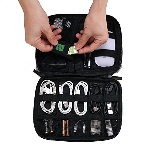 Electronics Organiser for Cables, USB sticks, Memory Cards