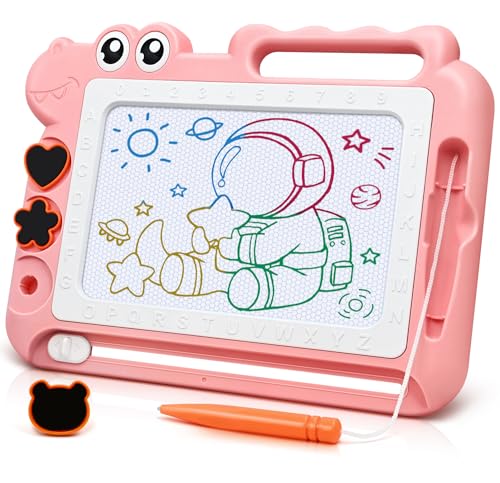 Colourful Magnetic Drawing Board Learning Toy from 2-7 Years, Magnetic Board Travel Size Children's Toy