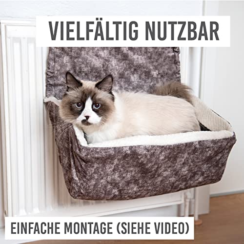 Heating couch | Also suitable for large cats I cat bed heating hanging cave cat heating hammock heater couch cats