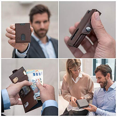 Slim Wallet with RFID protection