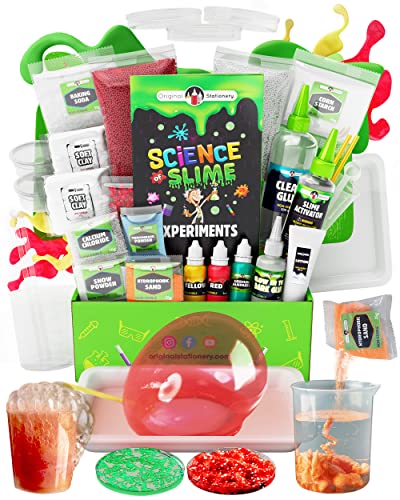 Kit d'expérimentation amusant sur le slime pour les enfants pour des expériences scientifiques telles que oobleck et flummi 