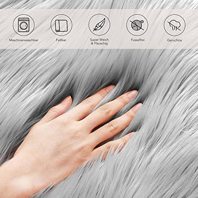 Sheepskin imitation lambskin, fur round, fur rug round, faux fur rug | fur seat cushion chair cushion round, fur for chairs, faux fur chair pad