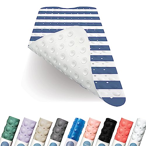 Bath mat | anti-slip mat extra long in premium quality | bath mat antibacterial & machine-safe | bath mat non-slip | bathtub anti-slip mat