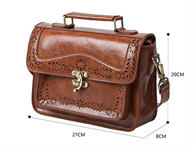 Shoulder Bag Vintage Leather Shoulder Bag Small Crossbody Bag Handbag Small Messenger Bag