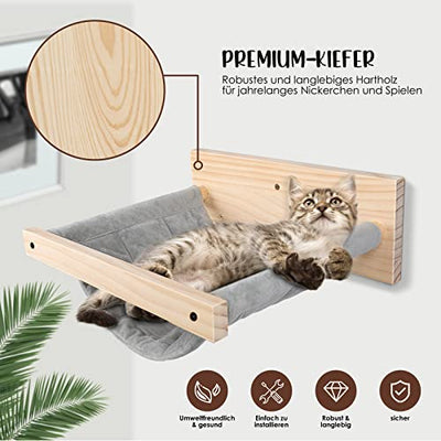 Cat hammock for wall mounting hammock for cats