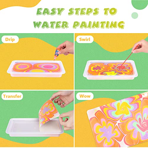 Marbling paint, craft set children's watercolor set