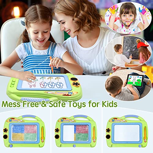 Magnetic Board, Magic Painting Board, Drawing Board with 2 Stamps, Doodle Sketch Pad, Board, Drawing Board, Learning Toy