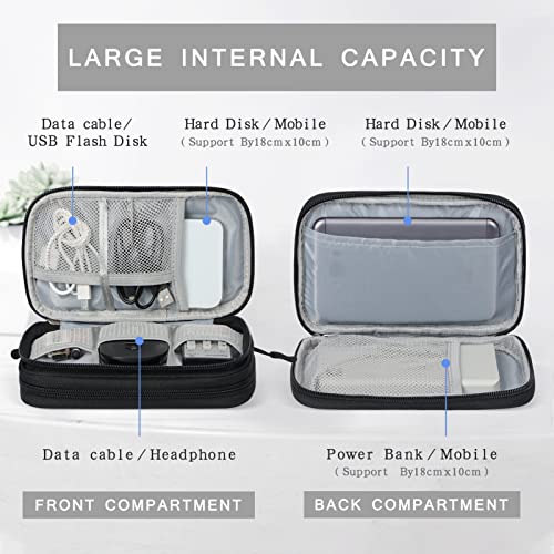 2 Piece Cable Bag, Cable Organizer Bag