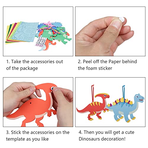 Sets dinosaurs craft set children creative sets for crafting DIY crafts creative arts and crafts