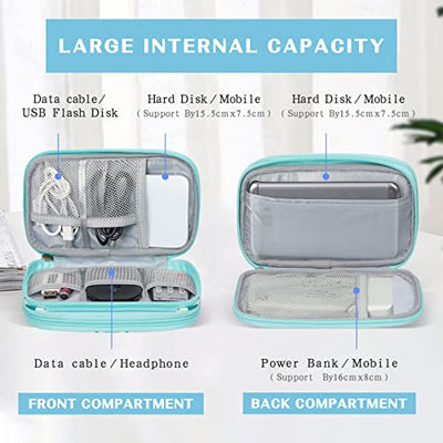 Cable bag, electronics bag organizer, cable organizer cable case electronics accessories organizer bag universal bag for accessories