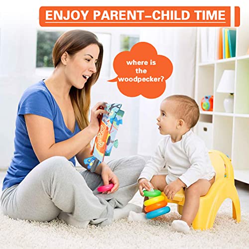 3D fabric book baby crackle book baby,baby book picture book,flying animals touch book baby stroller toy