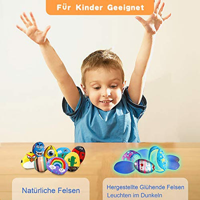 Steine Malset, Bastelset für Kinder, Kreatives Malset