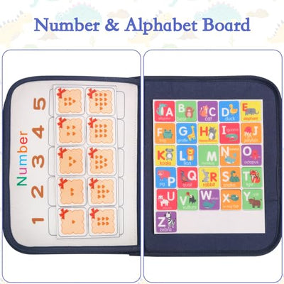 Busy board for toddlers 4 layers